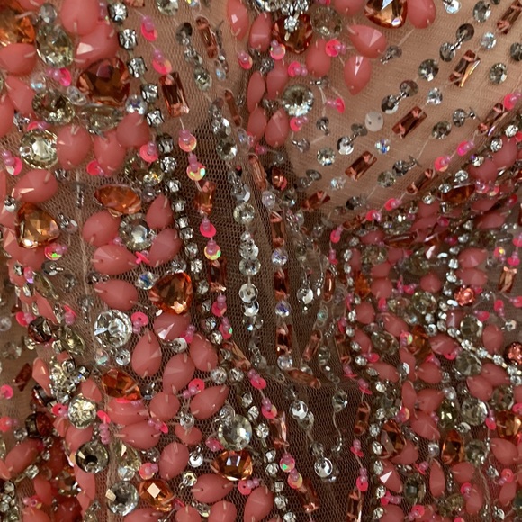 Prom Dress Pink - Picture 3 of 9